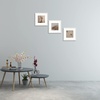 image:imageGolden State Art Picture Frame to Display Photos with Ivory Mat Swivel Tabs Glass Wide Molding Collage Square Frames Wall Display  HorizontalVertical White 12x12 Frame for 8x8 Photo 9PackWhite