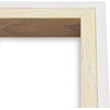 image:imageGolden State Art Set of 12 Two Color Molding Picture Frame Integrated with Easel and Sawtooth Hangers Great for Baby Pictures Weddings Portraits White and Beige 8x8Natural  White