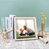 image:imageGolden State Art Set of 12 Two Color Molding Picture Frame Integrated with Easel and Sawtooth Hangers Great for Baby Pictures Weddings Portraits White and Beige 8x8Natural  White