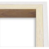 image:imageGolden State Art Set of 12 Two Color Molding Picture Frame Integrated with Easel and Sawtooth Hangers Great for Baby Pictures Weddings Portraits White and Beige 8x8Natural  White