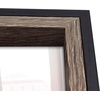 image:imageGolden State Art Set of 12 Two Color Molding Picture Frame Integrated with Easel and Sawtooth Hangers Great for Baby Pictures Weddings Portraits White and Beige 8x8Grey  Black