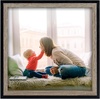 image:imageGolden State Art Set of 12 Two Color Molding Picture Frame Integrated with Easel and Sawtooth Hangers Great for Baby Pictures Weddings Portraits White and Beige 8x8Grey  Black