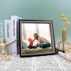 image:imageGolden State Art Set of 12 Two Color Molding Picture Frame Integrated with Easel and Sawtooth Hangers Great for Baby Pictures Weddings Portraits White and Beige 8x8Grey  Black