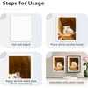 image:imageGolden State Art Uncut Mat Board 10 Pack 8x10 White Matboards for Framing  4Ply Thick Cardboard Backing for Art Prints Photos Pictures Artworks24 Pack