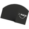 image:imageGolden State Art 25 Pack 9x12 Uncut Mat Boards Multicolor  AcidFree Backing Matte Boards Ideal for Photos Pictures Frames CraftsBlack