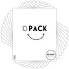 image:imageGolden State Art 5x7 White Backing Board 10 Pack Backer Boards for Prints  4Ply Thickness Uncut Matte Cardboard Ideal for Art Prints Carfts Photos Framing Back support20x24