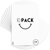 image:imageGolden State Art 5x7 White Backing Board 10 Pack Backer Boards for Prints  4Ply Thickness Uncut Matte Cardboard Ideal for Art Prints Carfts Photos Framing Back support4x6