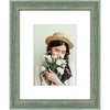 image:imageGolden State Art 8x10 Green Picture Frame White Mat for 5x7 Plexiglass  Fits 5x7 Photo Art Poster or Print Display White Mat AcrylicGreen
