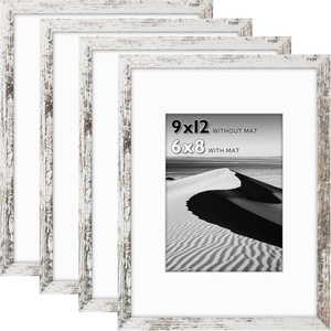 image:image12x16 Picture Frame Set of 4 Display 85x11 Photo with Mat or 12x16 Art Print without Mat Made of Engineered Wood Covered by Plexiglass Grey Picture Frames Collage Wall Decor Gallary Wall Frame  12x16 Poster Frame Made of Engineered Wood Covered by Plexiglass Grey Picture Frames Collage Wall Decor Gallary Wall FrameRustic White
