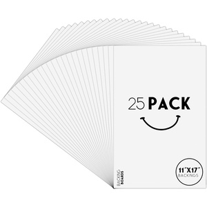 image:imageGolden State Art 5x7 Backing Boards 25 Pack Bright White Backer Boards  4Ply Thickness Cardboard Backing for Picture Frames Art Prints Carfts Photos11x17