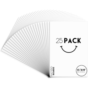 image:imageGolden State Art 5x7 Backing Boards 25 Pack Bright White Backer Boards  4Ply Thickness Cardboard Backing for Picture Frames Art Prints Carfts Photos13x19