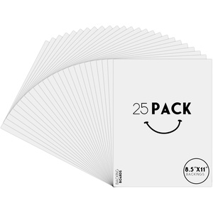 image:imageGolden State Art 5x7 Backing Boards 25 Pack Bright White Backer Boards  4Ply Thickness Cardboard Backing for Picture Frames Art Prints Carfts Photos85x11