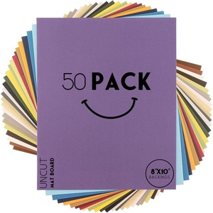 image:imageGolden State Art 5x7 Uncut Backing Boards 100 Pack White Backboards  4Ply Thickness Uncut Mats Backing for Prints Framing Backing DIY Projects Presentation Boards Art CraftsAssorted