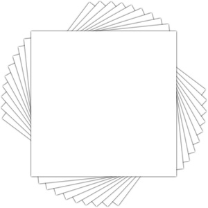 image:imageGolden State Art 5x7 White Backing Board 10 Pack Backer Boards for Prints  4Ply Thickness Uncut Matte Cardboard Ideal for Art Prints Carfts Photos Framing Back support8x8