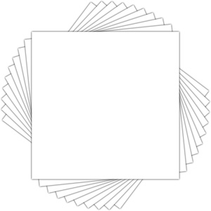 image:imageGolden State Art 5x7 White Backing Board 10 Pack Backer Boards for Prints  4Ply Thickness Uncut Matte Cardboard Ideal for Art Prints Carfts Photos Framing Back support12x12