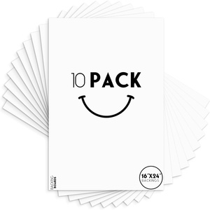 image:imageGolden State Art 5x7 White Backing Board 10 Pack Backer Boards for Prints  4Ply Thickness Uncut Matte Cardboard Ideal for Art Prints Carfts Photos Framing Back support16x24
