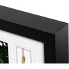 image:image10x10 Graduation Frame with Tassel Holder amp White Over White Mat  Black Diploma Frame with Real Glass Double Mat Fits 5x7 Photo amp Tassel Holder for Wall Display Signature CollectionWhiteWhite Mat