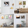 image:image2 Pack 11x14 Picture Frames in Brown Real Glas Wall Mount Display  Wide Molding 11 by 14 Photo Frame with Back Hangers Country Wood Grain Style Great for Photos Gift Pictures WeddingWhite