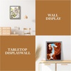 image:image2 Pack 11x14 Picture Frames in Brown Real Glas Wall Mount Display  Wide Molding 11 by 14 Photo Frame with Back Hangers Country Wood Grain Style Great for Photos Gift Pictures WeddingGray