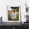 image:image2 Pack 11x14 Picture Frames in Brown Real Glas Wall Mount Display  Wide Molding 11 by 14 Photo Frame with Back Hangers Country Wood Grain Style Great for Photos Gift Pictures WeddingWhite