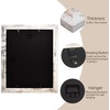 image:image2 Pack 11x14 Picture Frames in Brown Real Glas Wall Mount Display  Wide Molding 11 by 14 Photo Frame with Back Hangers Country Wood Grain Style Great for Photos Gift Pictures WeddingWhite
