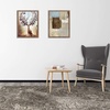 image:image2 Pack 11x14 Picture Frames in Brown Real Glas Wall Mount Display  Wide Molding 11 by 14 Photo Frame with Back Hangers Country Wood Grain Style Great for Photos Gift Pictures WeddingBrown