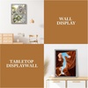 image:image2 Pack 11x14 Picture Frames in Brown Real Glas Wall Mount Display  Wide Molding 11 by 14 Photo Frame with Back Hangers Country Wood Grain Style Great for Photos Gift Pictures WeddingGray