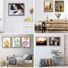 image:image2 Pack 11x14 Picture Frames in Brown Real Glas Wall Mount Display  Wide Molding 11 by 14 Photo Frame with Back Hangers Country Wood Grain Style Great for Photos Gift Pictures WeddingBrown