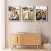 image:image2 Pack 11x14 Picture Frames in Brown Real Glas Wall Mount Display  Wide Molding 11 by 14 Photo Frame with Back Hangers Country Wood Grain Style Great for Photos Gift Pictures WeddingWhite