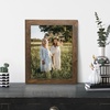 image:image2 Pack 11x14 Picture Frames in Brown Real Glas Wall Mount Display  Wide Molding 11 by 14 Photo Frame with Back Hangers Country Wood Grain Style Great for Photos Gift Pictures WeddingBrown