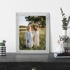 image:image2 Pack 11x14 Picture Frames in Brown Real Glas Wall Mount Display  Wide Molding 11 by 14 Photo Frame with Back Hangers Country Wood Grain Style Great for Photos Gift Pictures WeddingGray