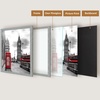 image:image2 Pack 11x14 Picture Frames in Brown Real Glas Wall Mount Display  Wide Molding 11 by 14 Photo Frame with Back Hangers Country Wood Grain Style Great for Photos Gift Pictures WeddingGray