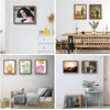 image:image2 Pack 11x14 Picture Frames in Brown Real Glas Wall Mount Display  Wide Molding 11 by 14 Photo Frame with Back Hangers Country Wood Grain Style Great for Photos Gift Pictures WeddingBrown
