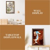 image:image2 Pack 11x14 Picture Frames in Brown Real Glas Wall Mount Display  Wide Molding 11 by 14 Photo Frame with Back Hangers Country Wood Grain Style Great for Photos Gift Pictures WeddingBrown