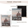 image:image2 Pack 11x14 Picture Frames in Brown Real Glas Wall Mount Display  Wide Molding 11 by 14 Photo Frame with Back Hangers Country Wood Grain Style Great for Photos Gift Pictures WeddingWhite