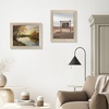 image:image2 Pack 11x14 Picture Frames in Brown Real Glas Wall Mount Display  Wide Molding 11 by 14 Photo Frame with Back Hangers Country Wood Grain Style Great for Photos Gift Pictures WeddingBeige