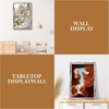 image:image2 Pack 11x14 Picture Frames in Brown Real Glas Wall Mount Display  Wide Molding 11 by 14 Photo Frame with Back Hangers Country Wood Grain Style Great for Photos Gift Pictures WeddingWhite