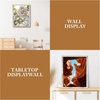 image:image2 Pack 11x14 Picture Frames in Brown Real Glas Wall Mount Display  Wide Molding 11 by 14 Photo Frame with Back Hangers Country Wood Grain Style Great for Photos Gift Pictures WeddingWhite