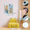 image:image2 Pack 9x12 FrontOpening Kids Artwork Frames Changeable Walnut  Magnetic Door Holds 50 Art Pieces Picture Frame Great for Kids Drawings Children Art Projects Crafts Schoolwork or HomeTeal Blue