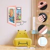 image:image2 Pack 9x12 FrontOpening Kids Artwork Frames Changeable Walnut  Magnetic Door Holds 50 Art Pieces Picture Frame Great for Kids Drawings Children Art Projects Crafts Schoolwork or HomePink
