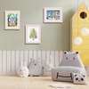 image:image2 Pack 9x12 FrontOpening Kids Artwork Frames Changeable Walnut  Magnetic Door Holds 50 Art Pieces Picture Frame Great for Kids Drawings Children Art Projects Crafts Schoolwork or HomeLight Pink