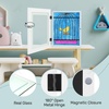 image:image2 Pack 9x12 FrontOpening Kids Artwork Frames Changeable Walnut  Magnetic Door Holds 50 Art Pieces Picture Frame Great for Kids Drawings Children Art Projects Crafts Schoolwork or HomeWhite
