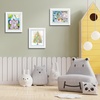 image:image2 Pack 9x12 FrontOpening Kids Artwork Frames Changeable Walnut  Magnetic Door Holds 50 Art Pieces Picture Frame Great for Kids Drawings Children Art Projects Crafts Schoolwork or HomeWhite