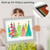 image:image2 Pack 9x12 FrontOpening Kids Artwork Frames Changeable Walnut  Magnetic Door Holds 50 Art Pieces Picture Frame Great for Kids Drawings Children Art Projects Crafts Schoolwork or HomeGrey
