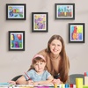image:image2 Pack 9x12 FrontOpening Kids Artwork Frames Changeable Walnut  Magnetic Door Holds 50 Art Pieces Picture Frame Great for Kids Drawings Children Art Projects Crafts Schoolwork or HomeBlack