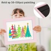 image:image2 Pack 9x12 FrontOpening Kids Artwork Frames Changeable Walnut  Magnetic Door Holds 50 Art Pieces Picture Frame Great for Kids Drawings Children Art Projects Crafts Schoolwork or HomeLight Pink