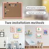 image:image2 Pack 9x12 FrontOpening Kids Artwork Frames Changeable Walnut  Magnetic Door Holds 50 Art Pieces Picture Frame Great for Kids Drawings Children Art Projects Crafts Schoolwork or HomePink
