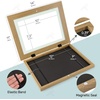 image:image2 Pack 9x12 FrontOpening Kids Artwork Frames Changeable Walnut  Magnetic Door Holds 50 Art Pieces Picture Frame Great for Kids Drawings Children Art Projects Crafts Schoolwork or HomeBrown