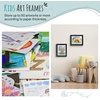 image:image2 Pack 9x12 FrontOpening Kids Artwork Frames Changeable Walnut  Magnetic Door Holds 50 Art Pieces Picture Frame Great for Kids Drawings Children Art Projects Crafts Schoolwork or HomeBlack