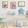 image:image2 Pack 9x12 FrontOpening Kids Artwork Frames Changeable Walnut  Magnetic Door Holds 50 Art Pieces Picture Frame Great for Kids Drawings Children Art Projects Crafts Schoolwork or HomeBrown